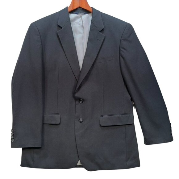 Mens Croft & Barrow Blazer Size 42R Gray Classic - Picture 1 of 11